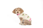 Rose Bud Knit Dog Sweater