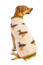 Lucky Duck Dog Sweater