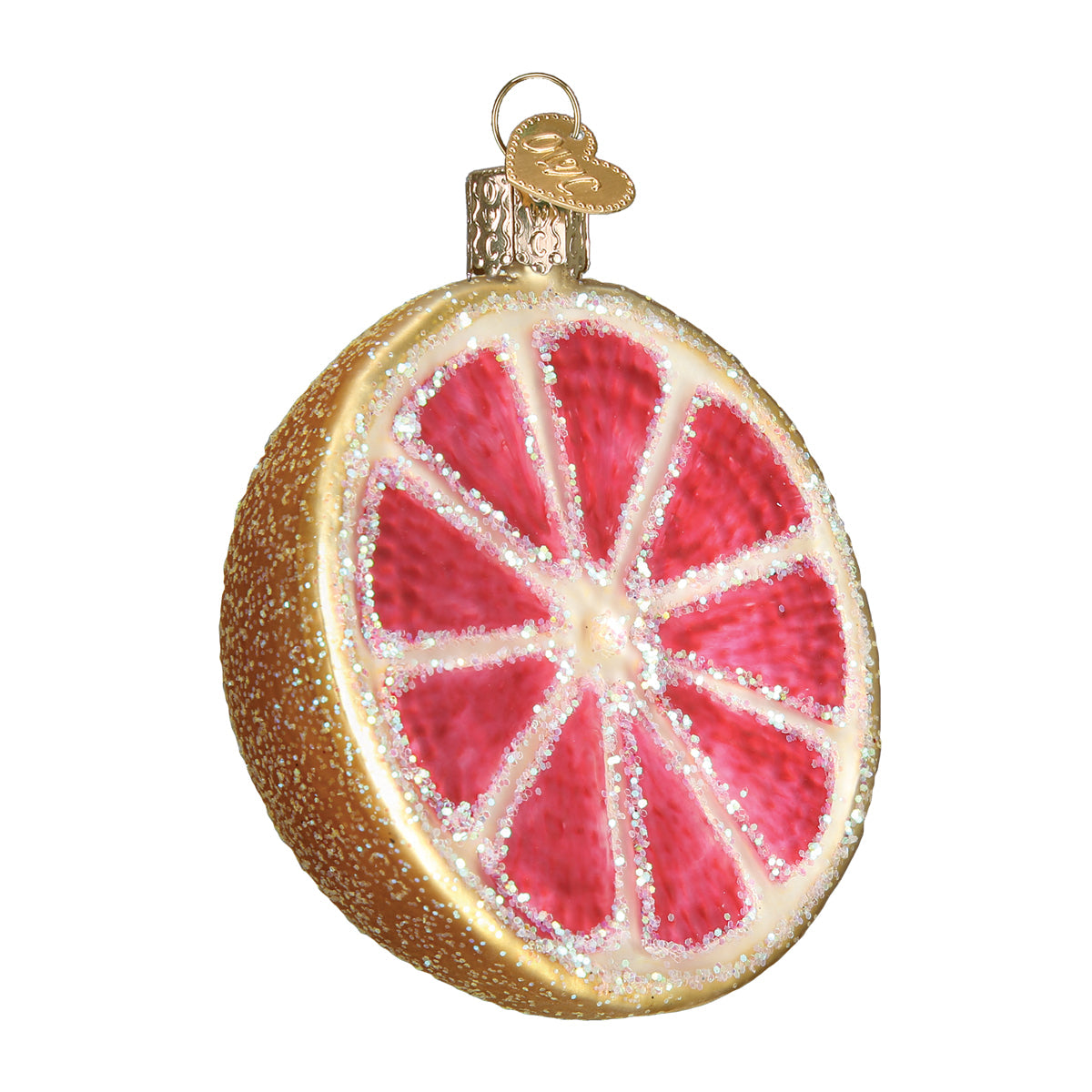 Grapefruit Ornament - Southlake Paws