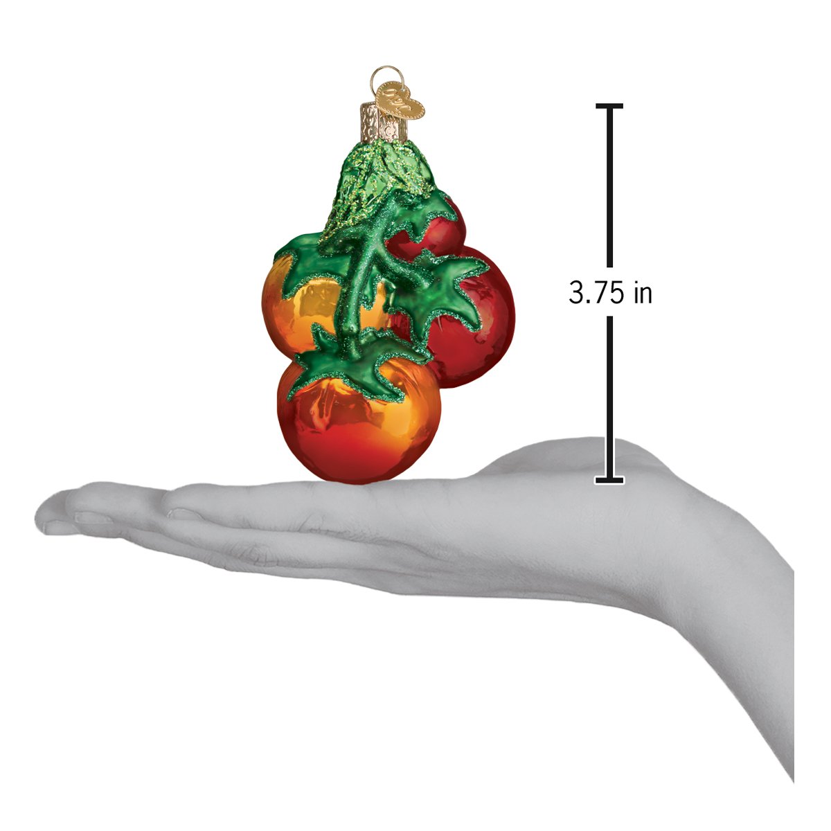 Tomatoes On Vine Ornament - Southlake Paws