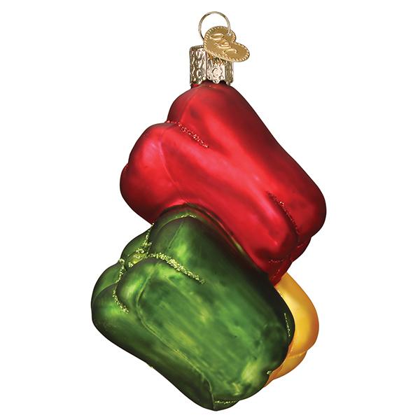 Bell Peppers Ornament - Southlake Paws