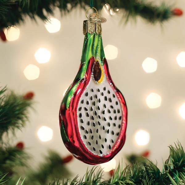Dragon Fruit Ornament - Southlake Paws