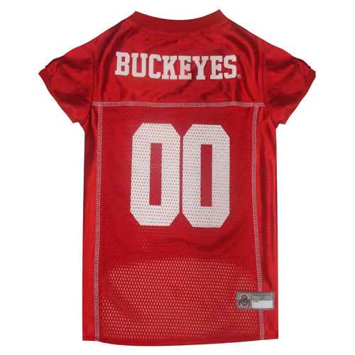 Ohio State Buckeyes College Dog Jersey - Official College Sports Pet Fan Apparel