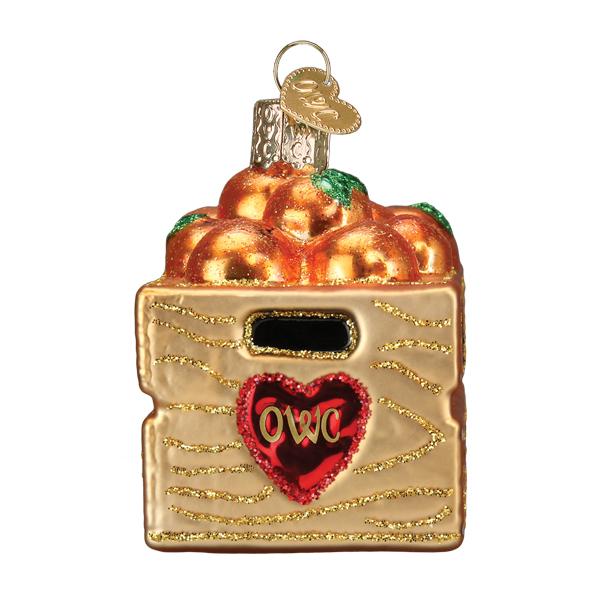 Crate Of Oranges Ornament - Southlake Paws