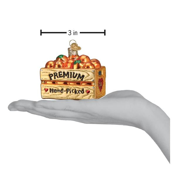 Crate Of Oranges Ornament - Southlake Paws