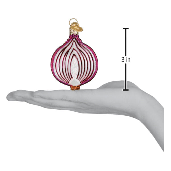 Red Onion Ornament - Southlake Paws
