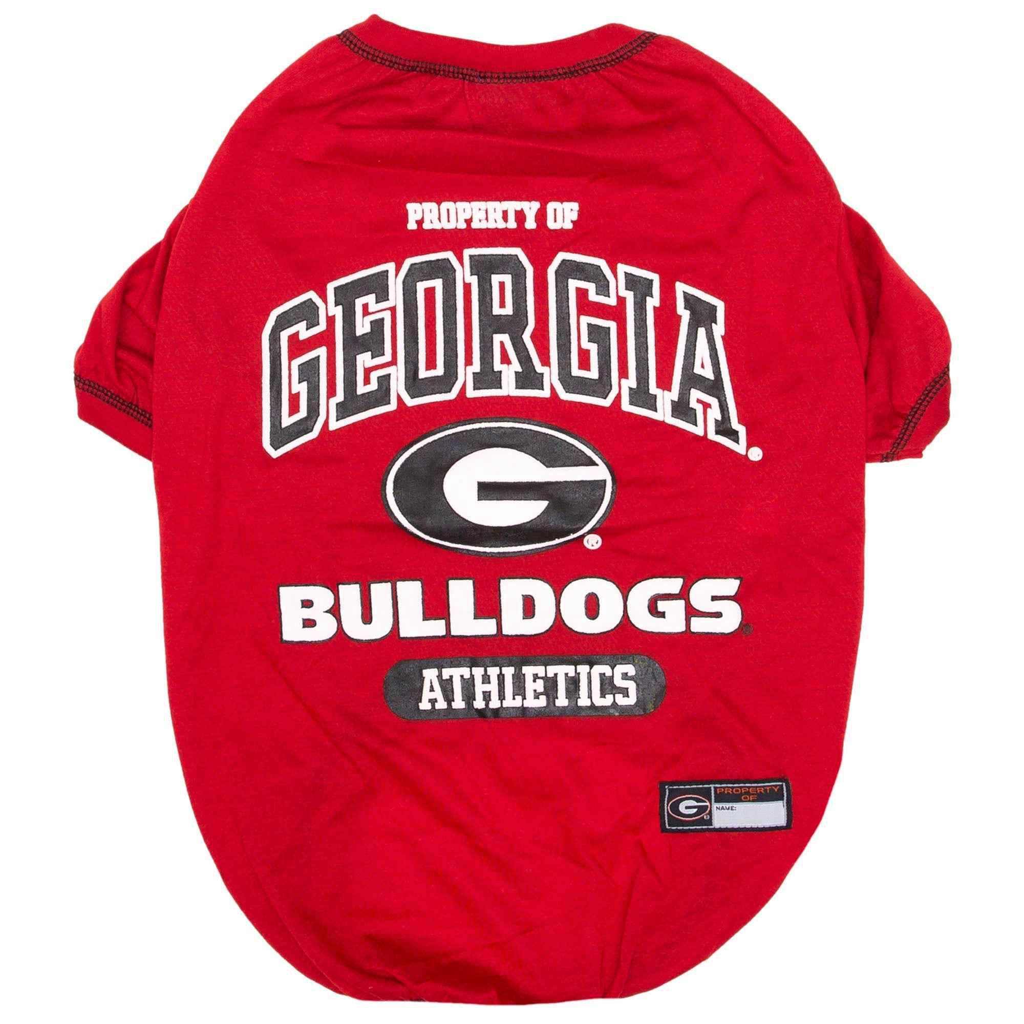 Georgia Bulldogs Dog Shirt - College Pet Fan Apparel