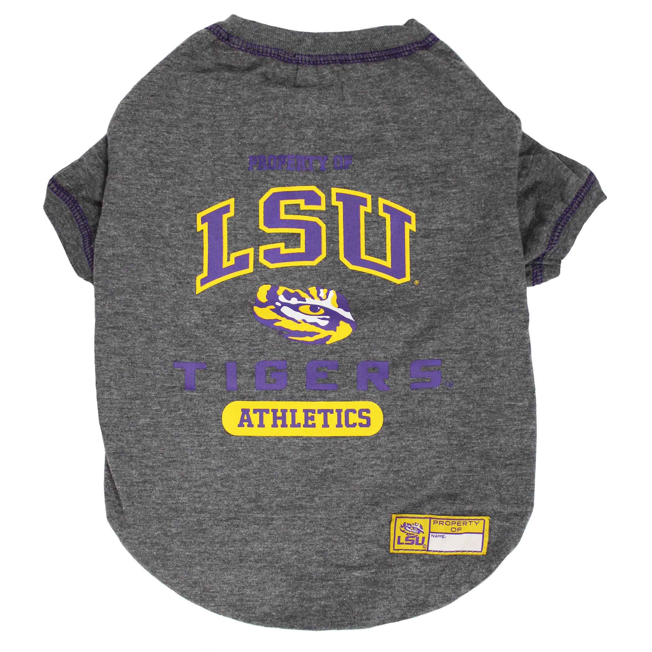 LSU Tigers Dog Shirt - College Pet Fan Apparel