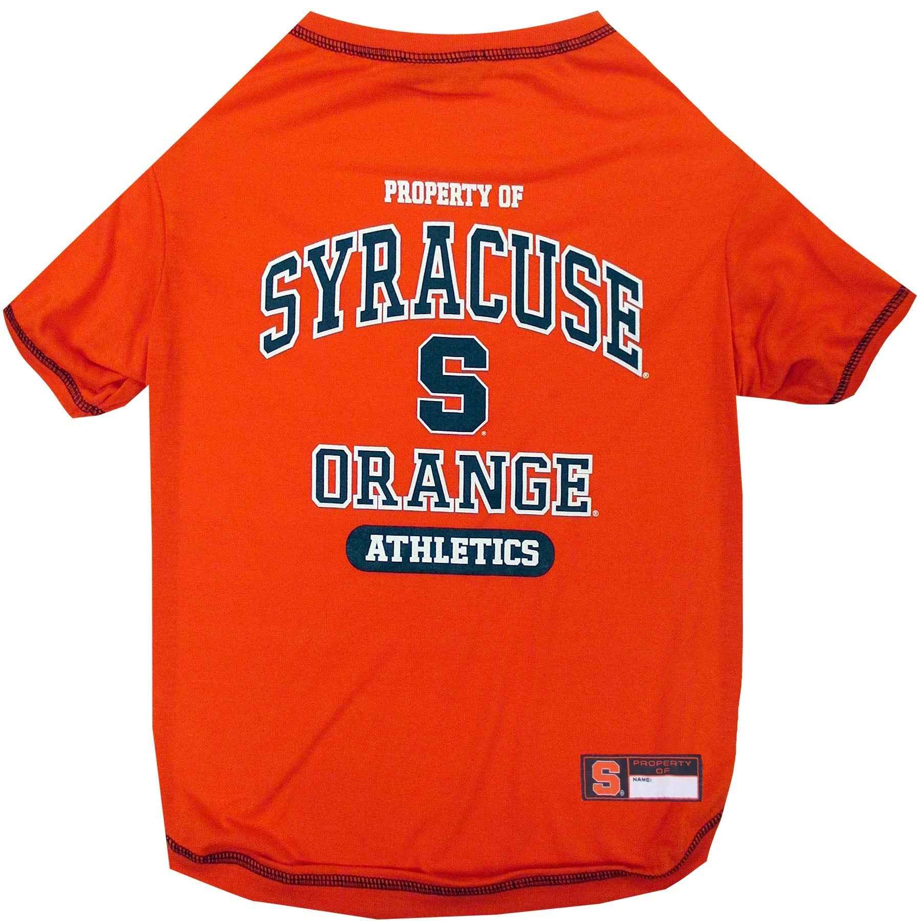 Syracuse Orange Dog Shirt - College Pet Fan Apparel