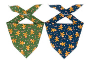 Gingerbread Holiday Pet Bandana