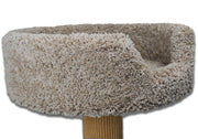 SPHN Sisal Pole with Cat Bed