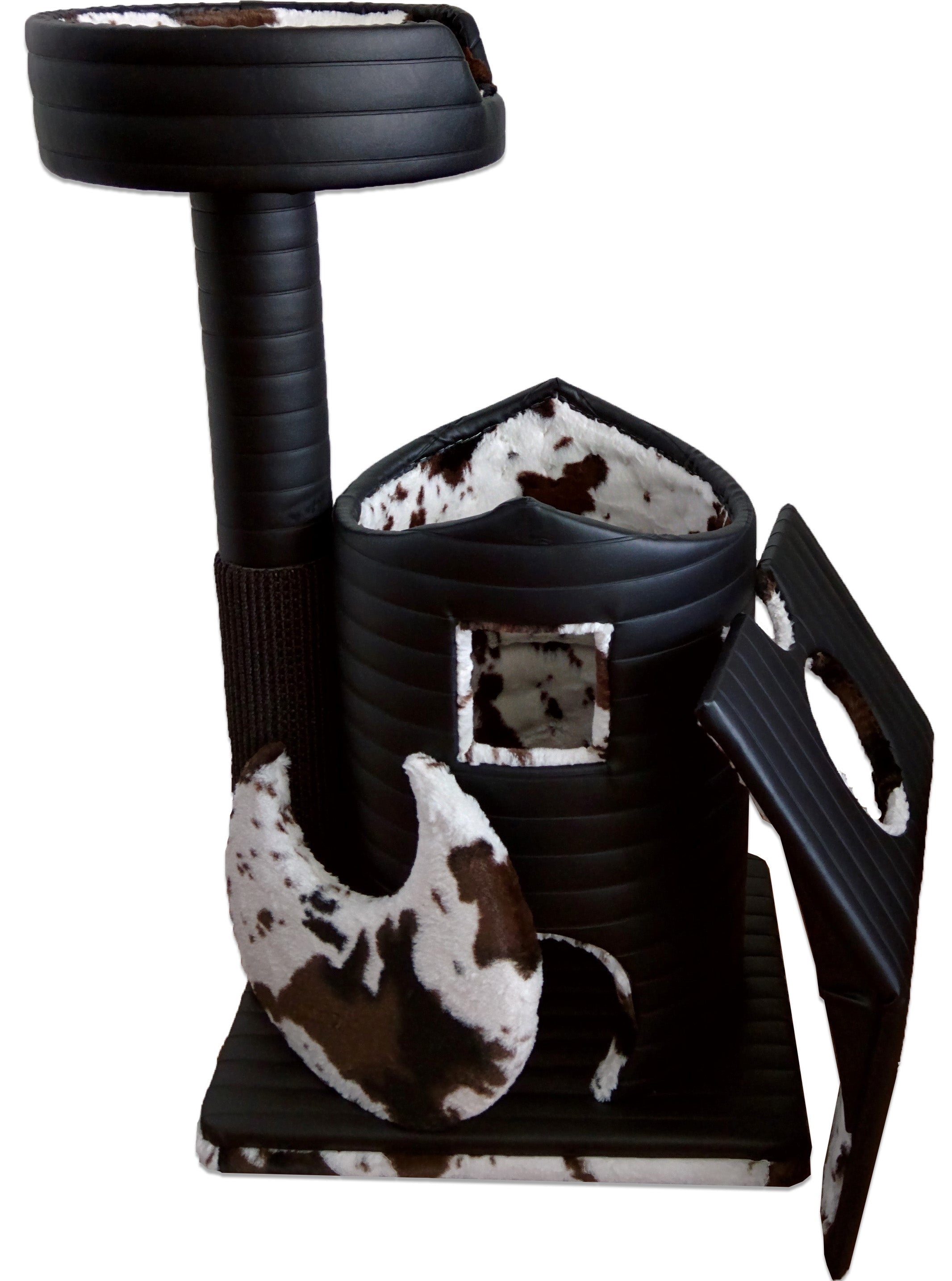 Queen's Kastle Luxury Cat Tower with Cat Bed