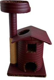 Queen's Kastle Luxury Cat Tower with Cat Bed