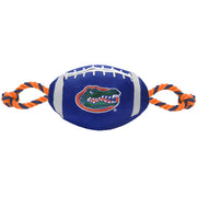 Florida Gators Nylon Football Dog Toy