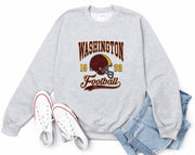 Washington 1932 Football Crewneck - Ash Grey Color