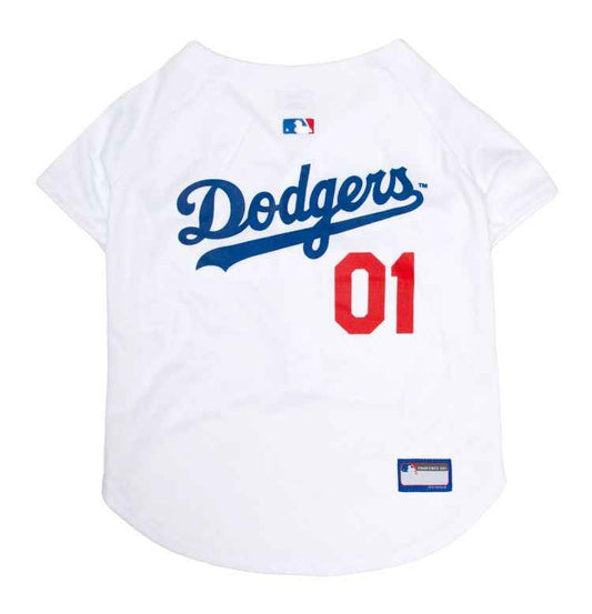 Los Angeles Dodgers MLB Dog Jersey - Official Baseball Pet Fan Apparel