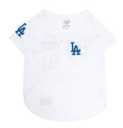 Los Angeles Dodgers Dog Jersey - White 