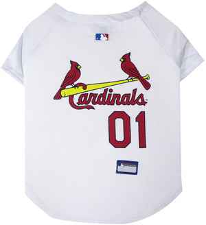 St. Louis Cardinals MLB Dog Jersey - Official Baseball Pet Fan Apparel