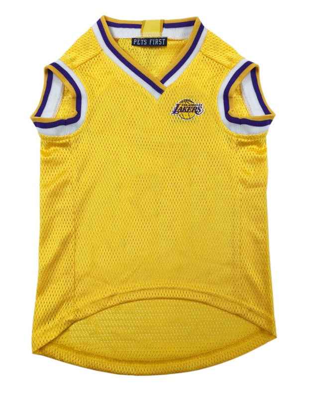 Los Angeles Lakers Mesh - For Sports Dog Jersey - Official Sports Pet Fan Apparel