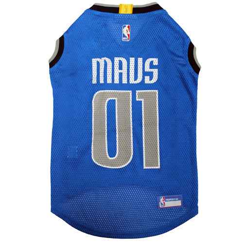 Dallas Mavericks NBA Dog Jersey - Official Basketball Pet Fan Apparel
