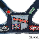 Iron Maiden Harness Blue Denim