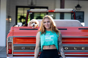 Arm Day Crop Top | Gift for Dog Lovers & Dog Moms