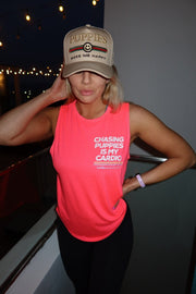 Chasing Puppies Is My Cardio Relaxed Women’s Tank | Gift for Dog Lovers