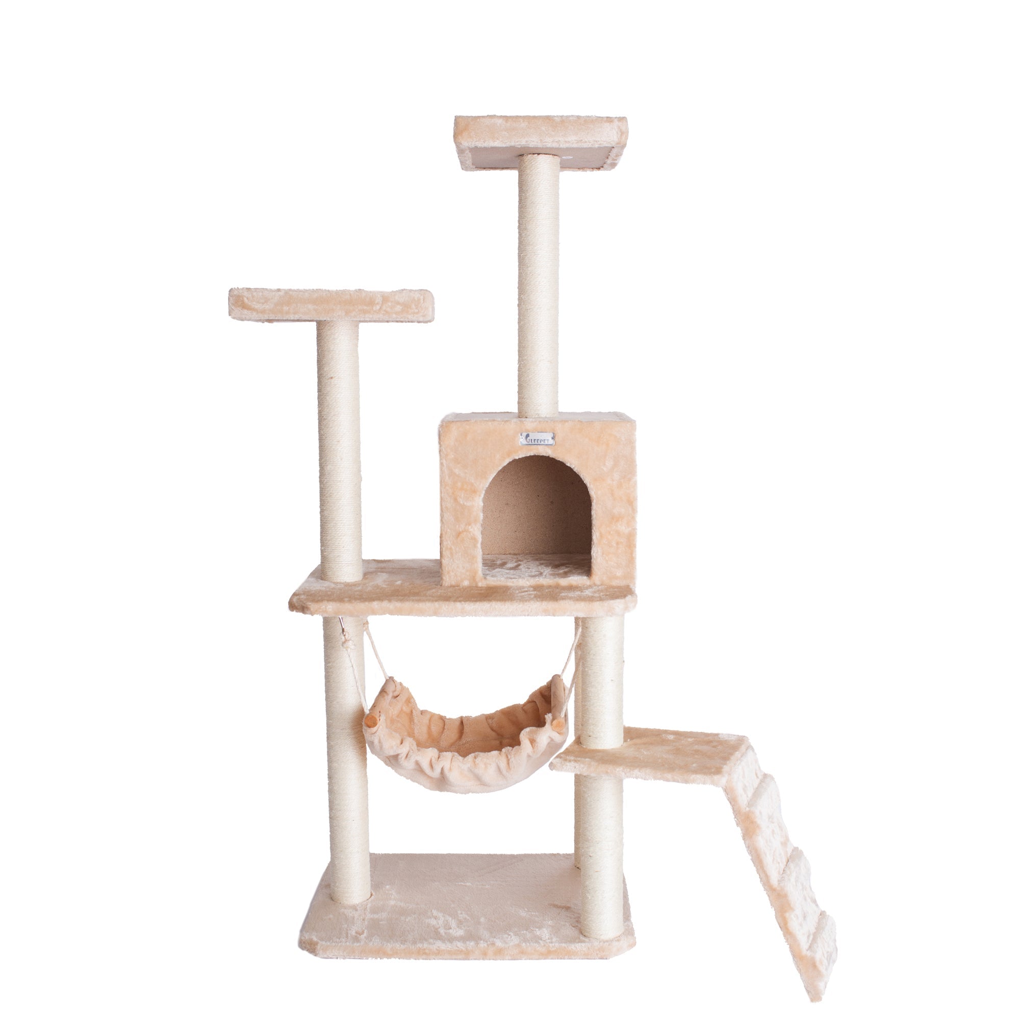 Armarkat Cat Condo GP78570921 - 57-Inch - Beige