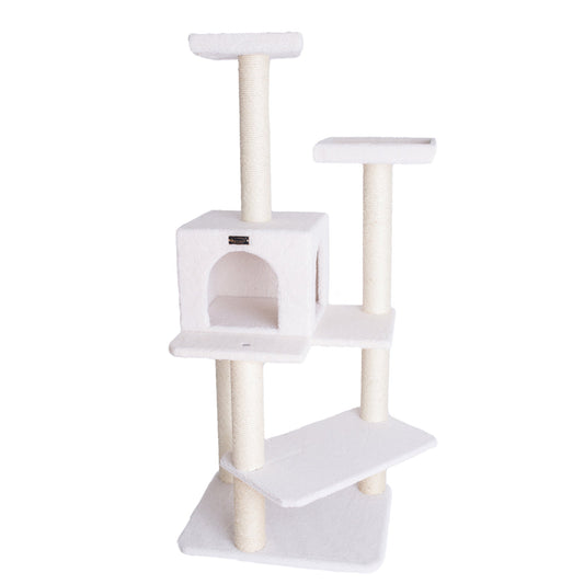 Armarkat Cat Tree B5701 - 53-Inch - Ivory