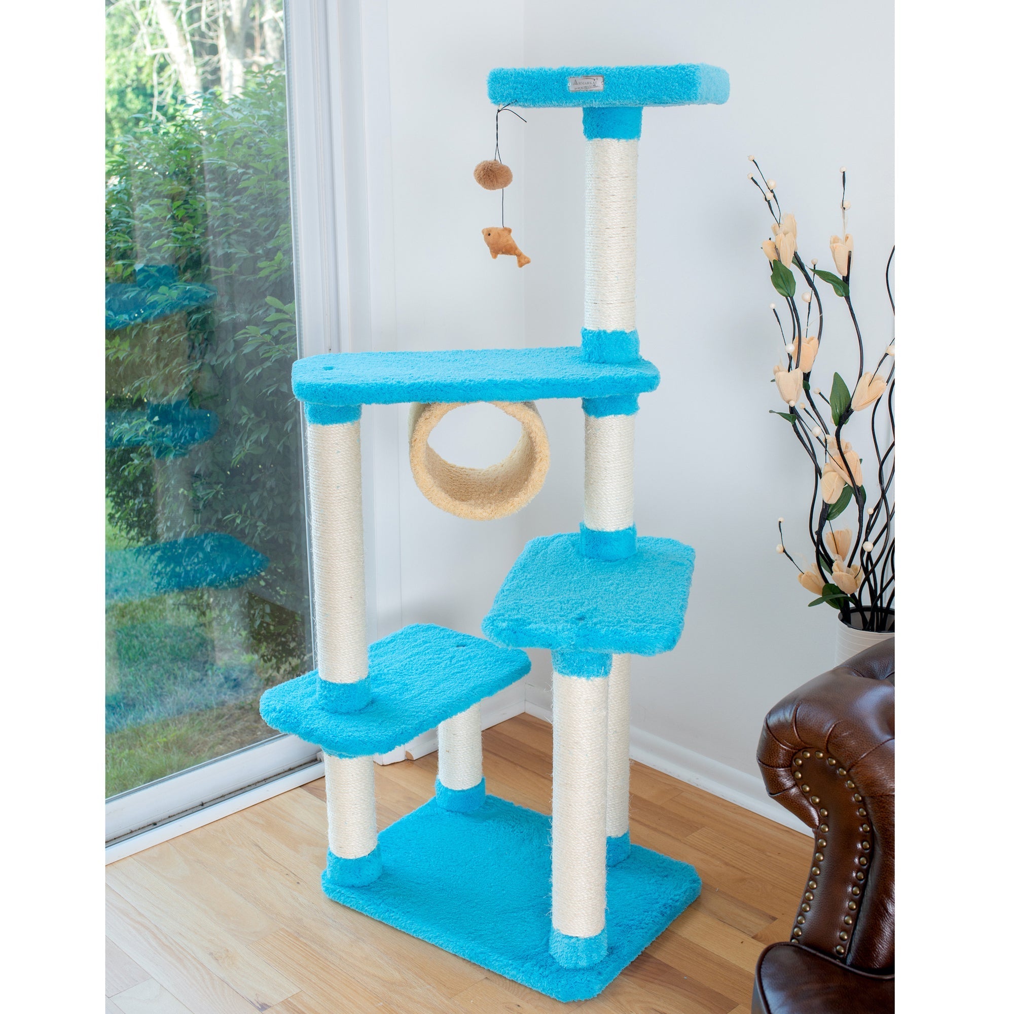 Armarkat Cat Tree X6105 - Sky/Blue
