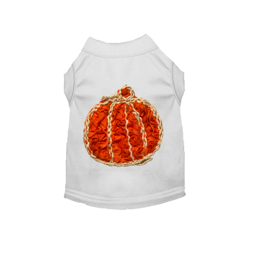 Chiffon Rose Halloween Pumpkin Dog Outfit 