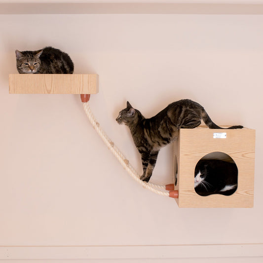 Armarkat Wall Series Wall Cat Tree W1907B - Beige