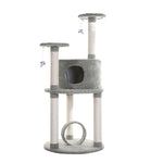 Armarkat Multi-Level Cat Condo Furniture Sisal Covered Scratcher 60