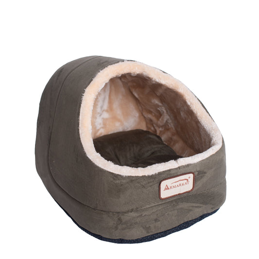 Armarkat Cat Bed C18HML/MH - 18-Inch - Green/Beige