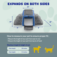 Load image into Gallery viewer, Katziela Rolling Rover Airline Compliant Expandable Wheeled Pet Carrier
