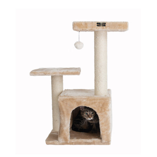 Armarkat Classic Cat Tree A3207 - 32-Inch - Beige