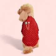 Furry Lioness Dog Sweater 
