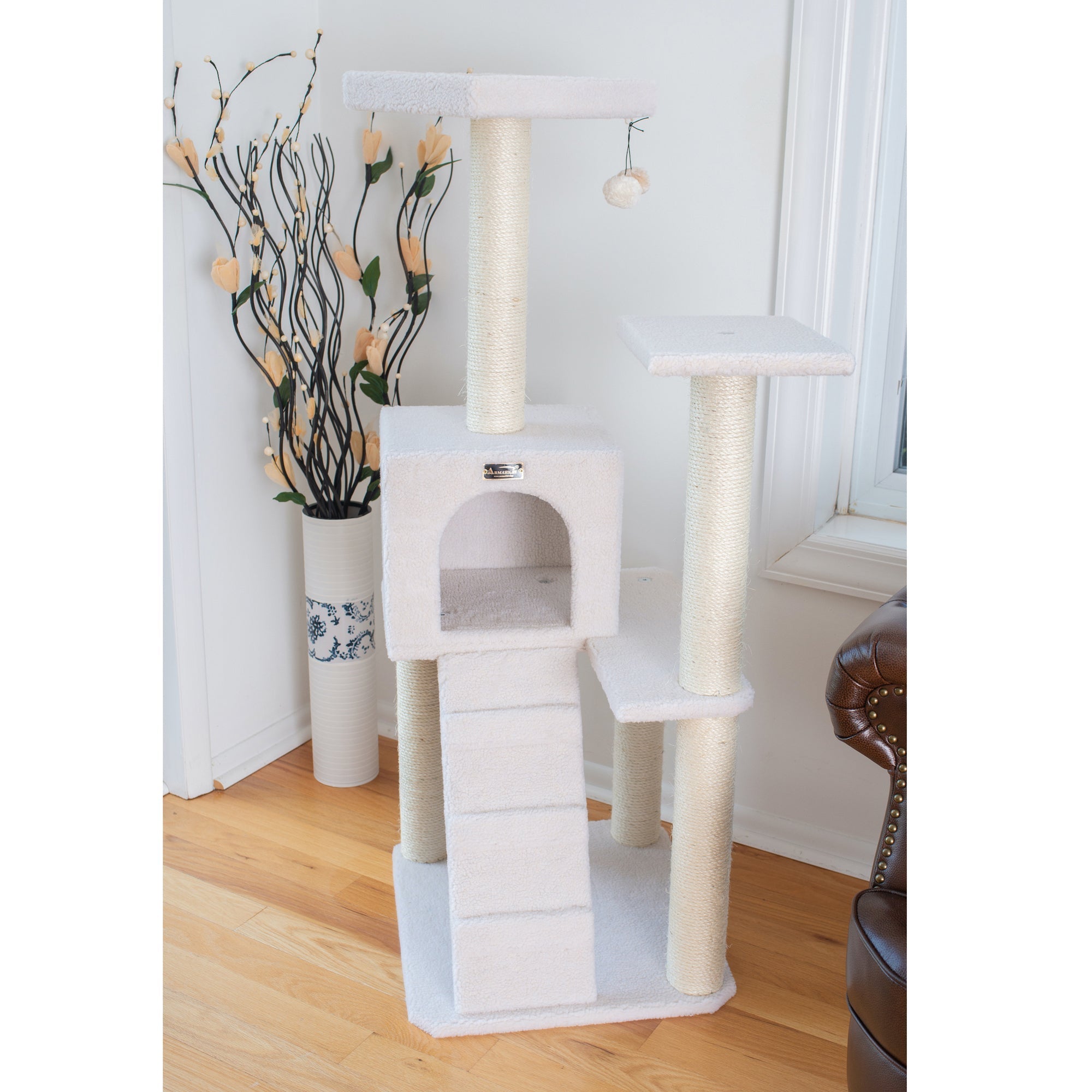 Armarkat Cat Furniture B5301 - 53-Inch - Ivory