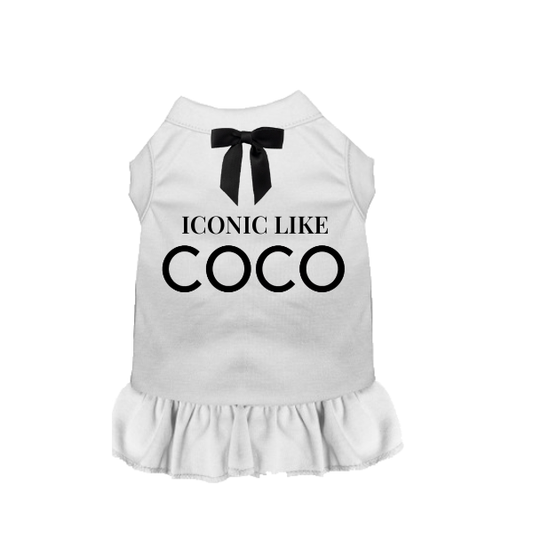 Iconic Like Coco Couture Dog Dress - image 2