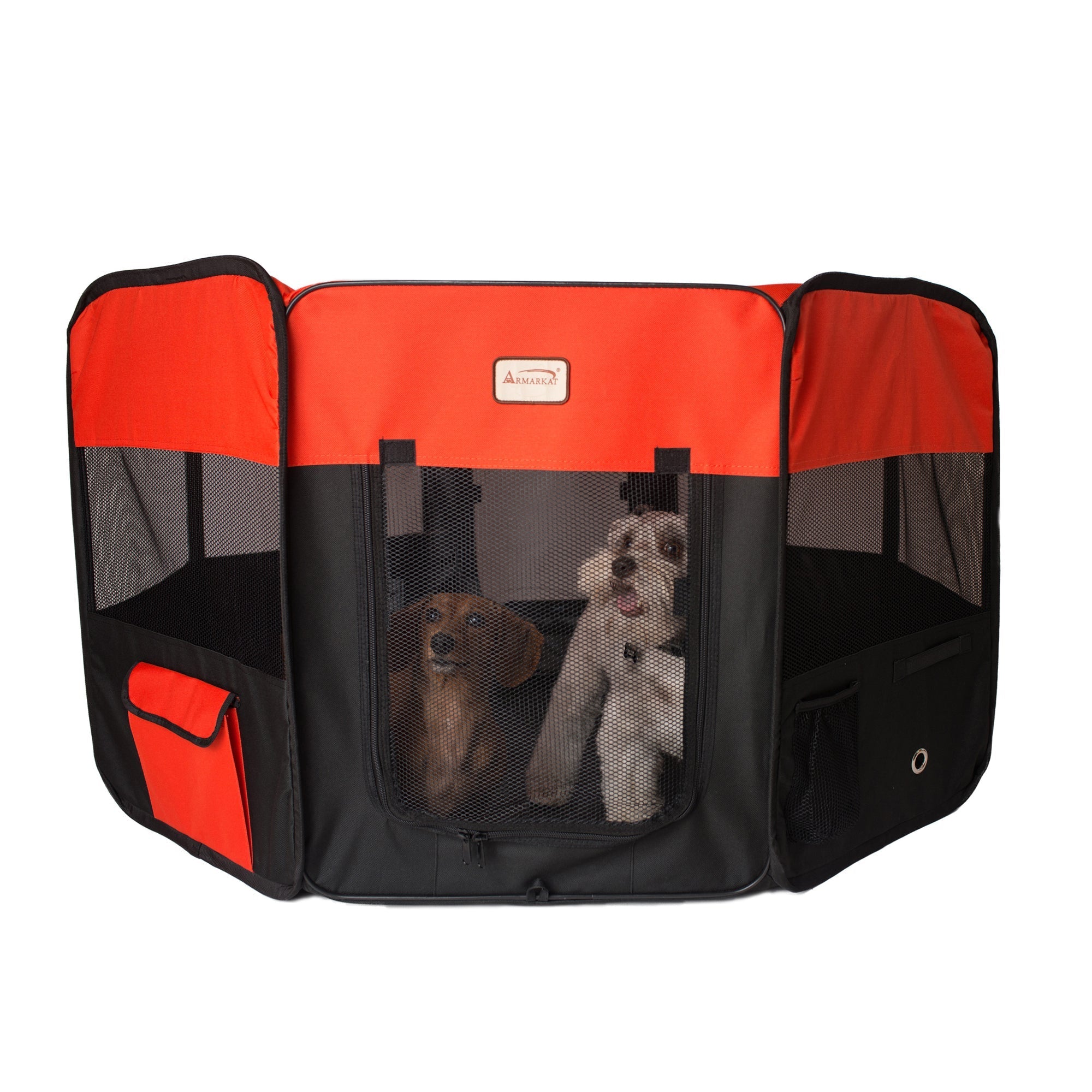Armarkat Pet Furniture PP002R-XL - Black/Red - X-Large