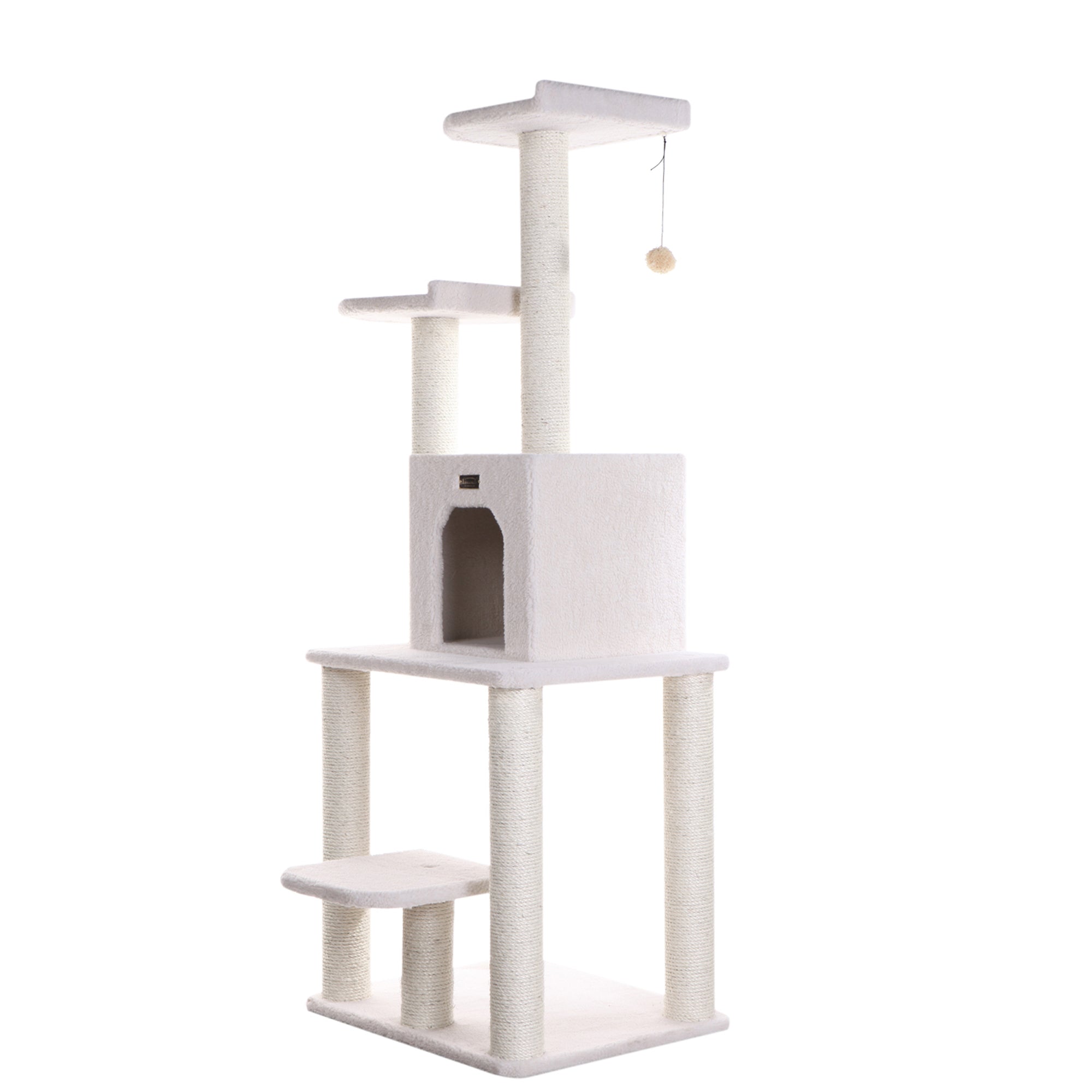 Armarkat Classic Cat Condo B6203 - Ivory