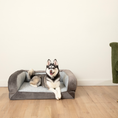 Load image into Gallery viewer, PupChill™ Cooling Bolster Dog Bed 

