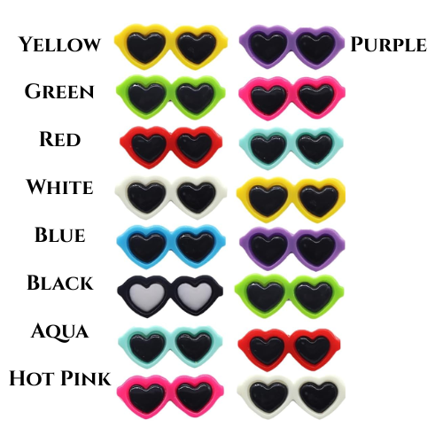 My Heart Shaped Sunnies- Dog Hair Clips - image 2