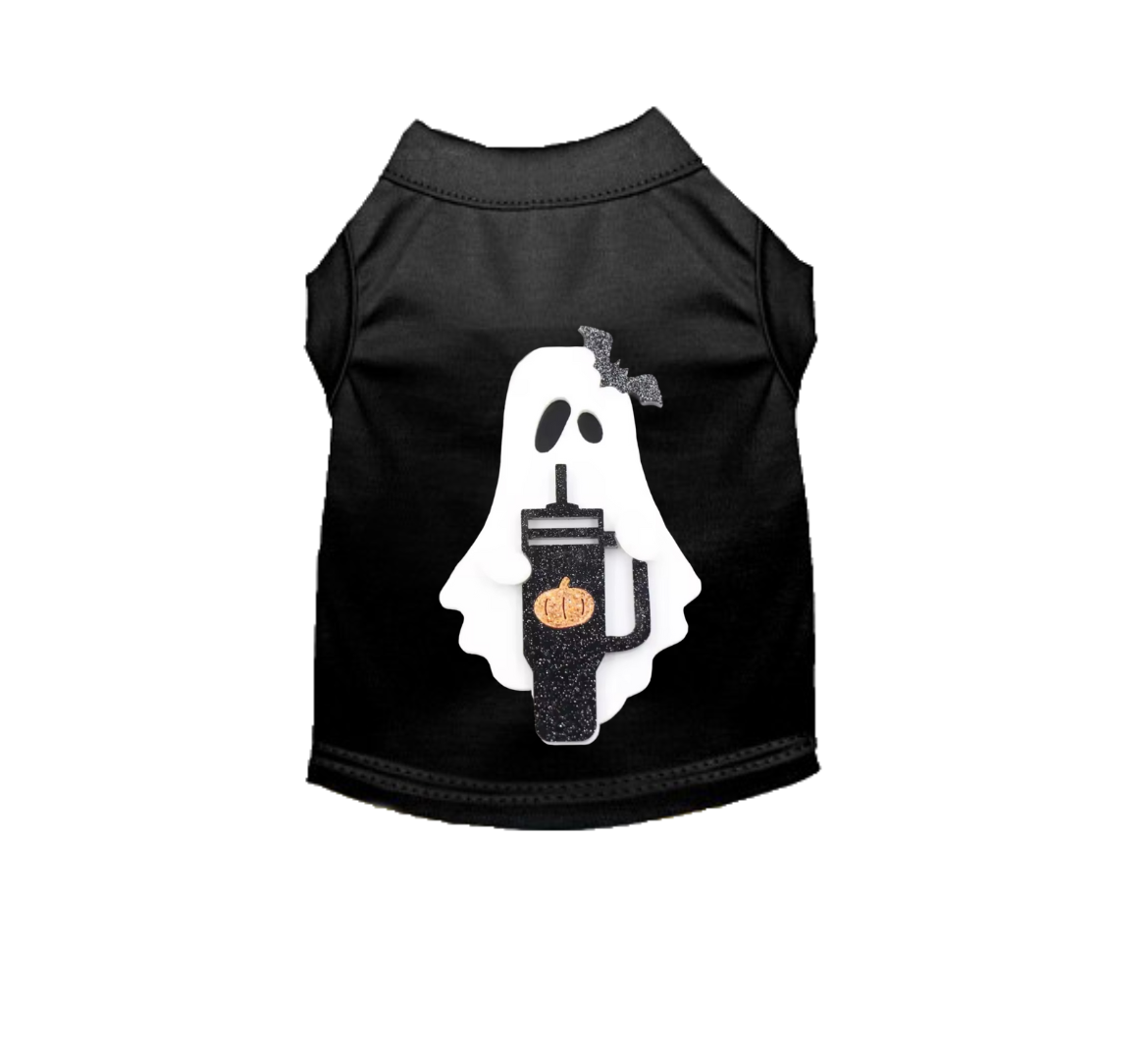 Spooky Coffee Dog Outfit 