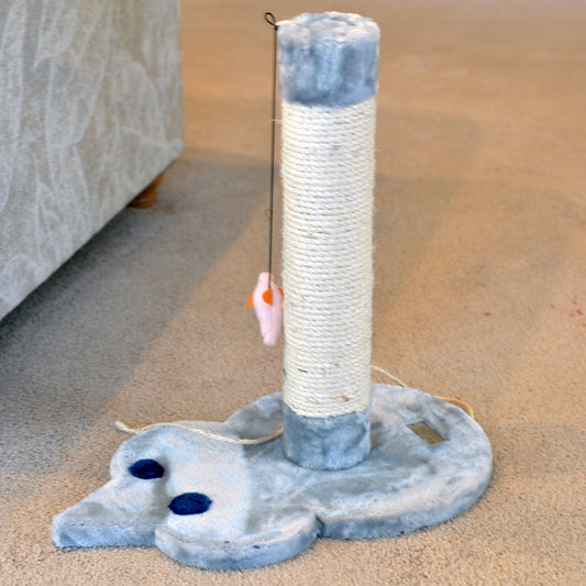 Armarkat Cat Scratching Post - Silver/Gray