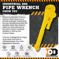 Load image into Gallery viewer, Pipe Wrench Nylon Dog Toy for Aggressive Chewers | USA Made | SodaPup
