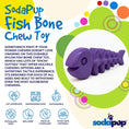 Load image into Gallery viewer, Fish Bone Nylon Dog Toy for Aggressive Chewers | USA Made | SodaPup
