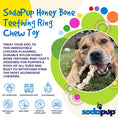 Load image into Gallery viewer, Chicken Flavored Teething Ring for Puppies & Aggressive Chewers | USA Made
