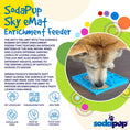 Load image into Gallery viewer, Sky eMat - Enrichment Lick Mat for Dogs and Cats | Celestial Design | SodaPup
