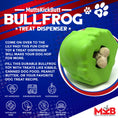 Load image into Gallery viewer, Bull Frog Dog Chew Toy & Treat Dispenser - USA Made | SodaPup
